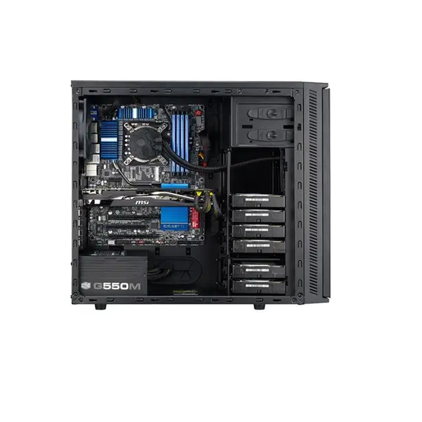 کیس سایلنسیو 452 اس ال آی-452-کی کی ان 1 کولرمستر COOLER MASTER SILENCIO 452 SLI-452-KKN1 CASE - 4