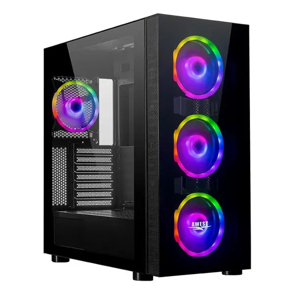 کیس گیمینگ کامپیوتر AWEST مدل GT-AV301-MB