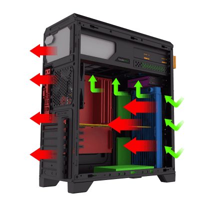 GameMax G562 RGB Gaming Computer Case