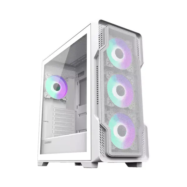 GameMax Siege WH Mid Tower Gaming Computer Case