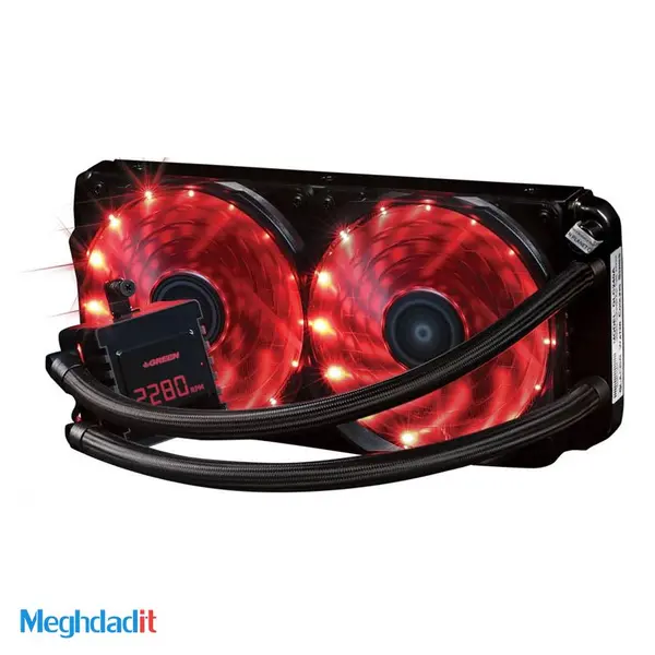 خنک کننده مایع پردازنده اوست مدل GT-AV240 ARGB Awest GT AV240 ARGB CPU Fan