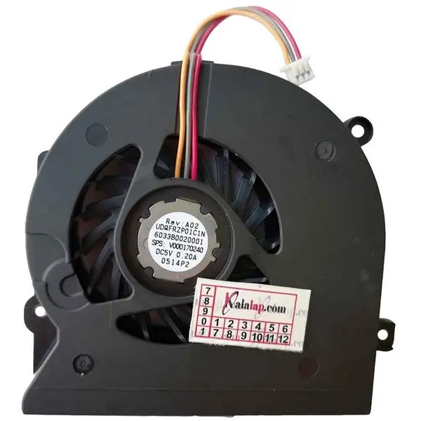فن خنک کننده سی پی یو لپ تاپ توشیبا L500 Toshiba Satellite Fan L500