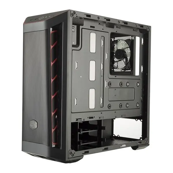 Cooler Master Master Box MB511 Red Trim Case
