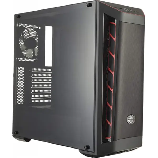 Cooler Master Master Box MB511 Red Trim Case