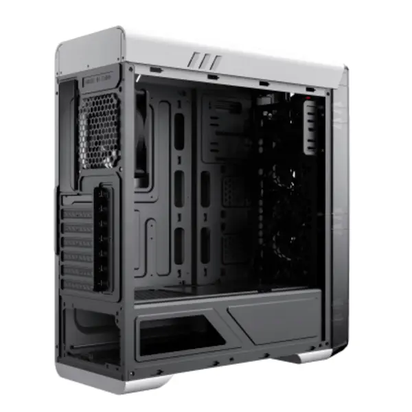 GameMax Moon Light FRGB White Gaming Computer Case