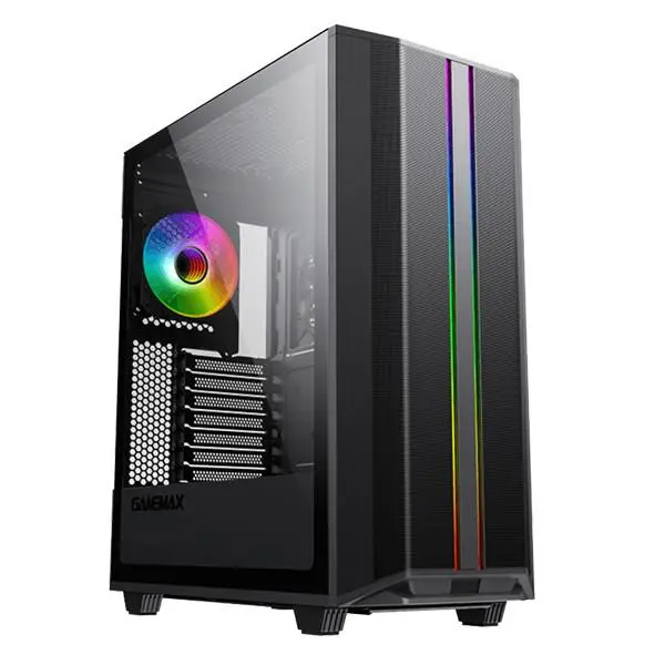 کیس گیم مکس Precision Black GameMax Precision Black Gaming Computer Case