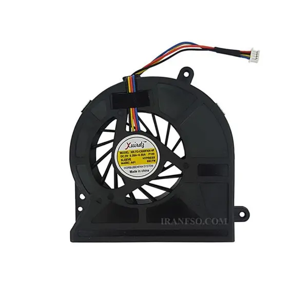 فن پردازنده ی لپ تاپ Toshiba مدل SATELLITE C650 چهار سیم Fan Toshiba SATELLITE C650 C655 C660 C645 L650 L655