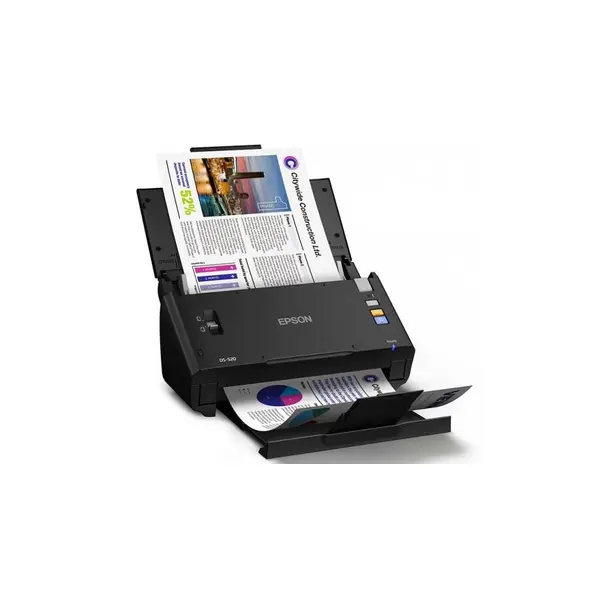 اسکنر اسناد اپسون مدل WorkForce DS-520 EPSON WorkForce DS-520 Color Document Scanner