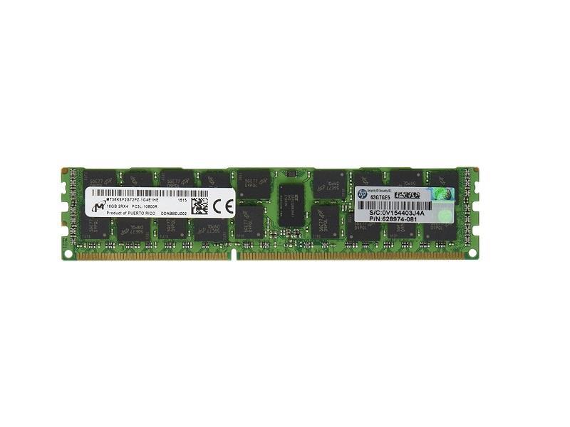 HP 627812-B21 PC3-10600R DDR3 16GB (16GB x 1) 1333MHz CL9 Dual Rank ECC RAM