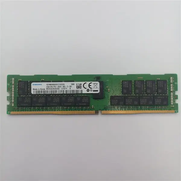رم سرور2666 مگاهرتز CL19 DDR4 سامسونگ مدل M393A4K40CB2-CTD ظرفیت 32 گیگابایت