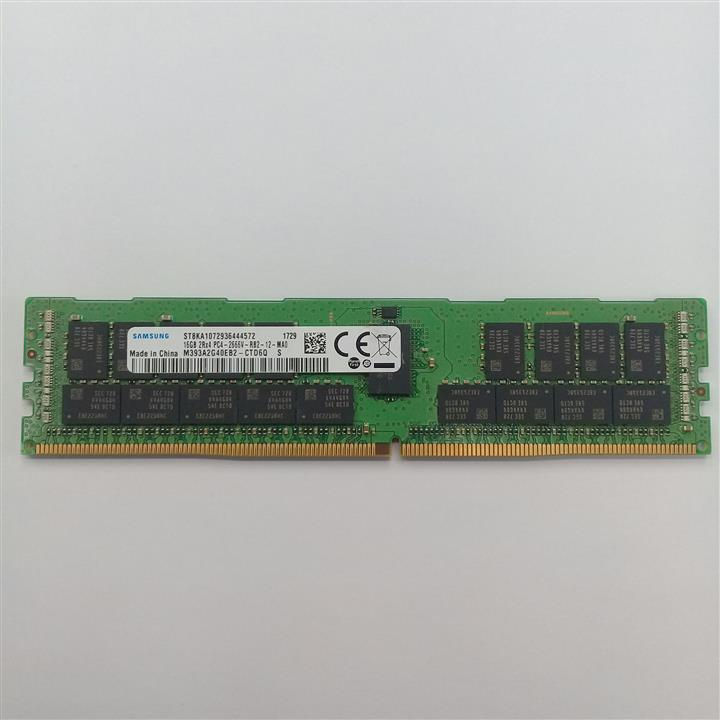 رم سرور2666 مگاهرتز CL19 DDR4 سامسونگ مدل M393A2G40EB2-CTD ظرفیت 16 گیگابایت