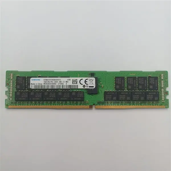رم سرور2666 مگاهرتز CL19 DDR4 سامسونگ مدل M393A2G40EB2-CTD ظرفیت 16 گیگابایت