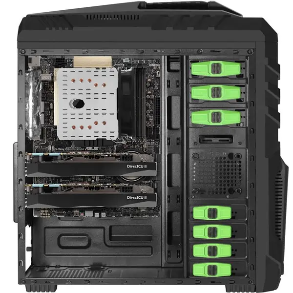 کیس کامپیوتر گرین مدل ایکس 2 جگوار Green X2 Jaguar Case - 5