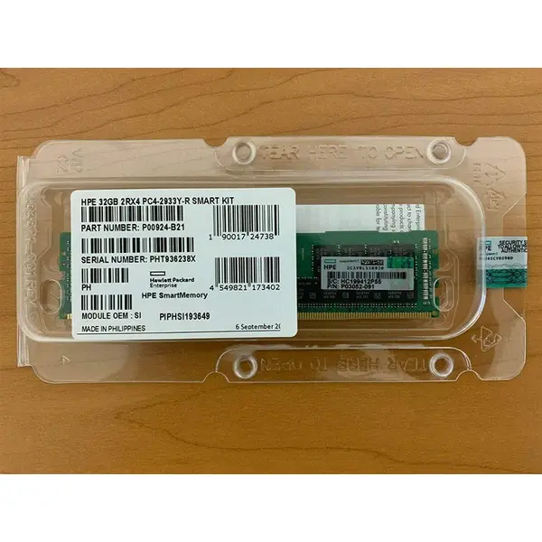 رم سرور اچ پی 32GB DDR4-2933 Dual Rank P00924-B21 HPE 32GB - PC4-2933 - MEMORY - P00924-B21