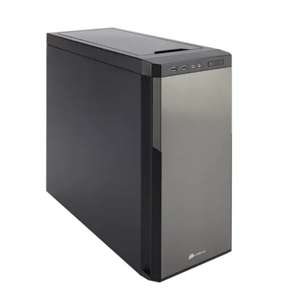 کیس کورسیر کاربید مدل 330 آر تیتانیوم ادیشن Corsair Carbide 330R Titanium Edition Mid-Tower Case