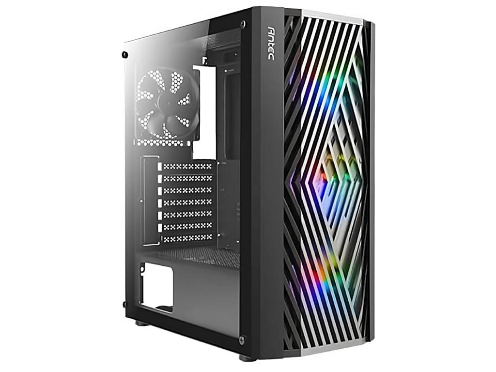 کیس کامپیوتر گیمینگ همراه با 3 فن خنک کننده Antec NX291 Mid Tower RGB Gaming Case –