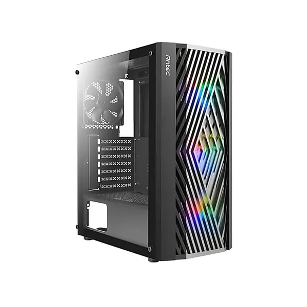 کیس کامپیوتر گیمینگ همراه با 3 فن خنک کننده Antec NX291 Mid Tower RGB Gaming Case