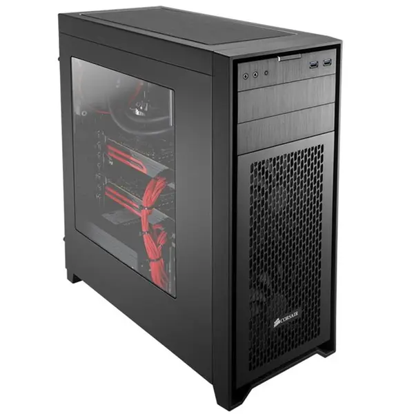 کیس کورسیر ابسیدین مدل 450 دی Corsair Obsidian 450D Mid-Tower PC Case - 2