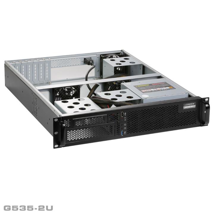 Green G535-2U Rackmount Server Case