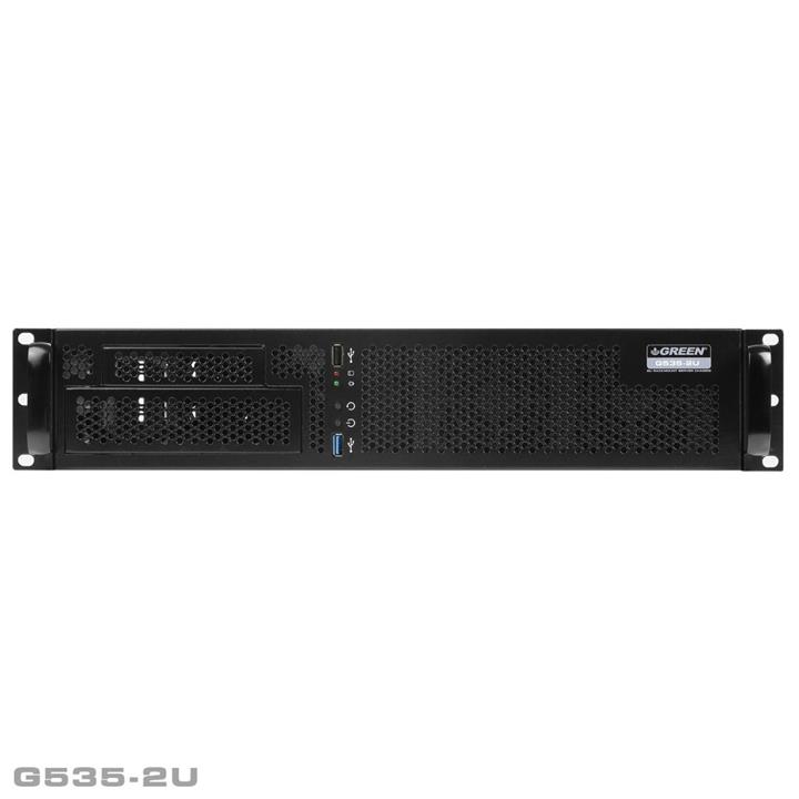 Green G535-2U Rackmount Server Case