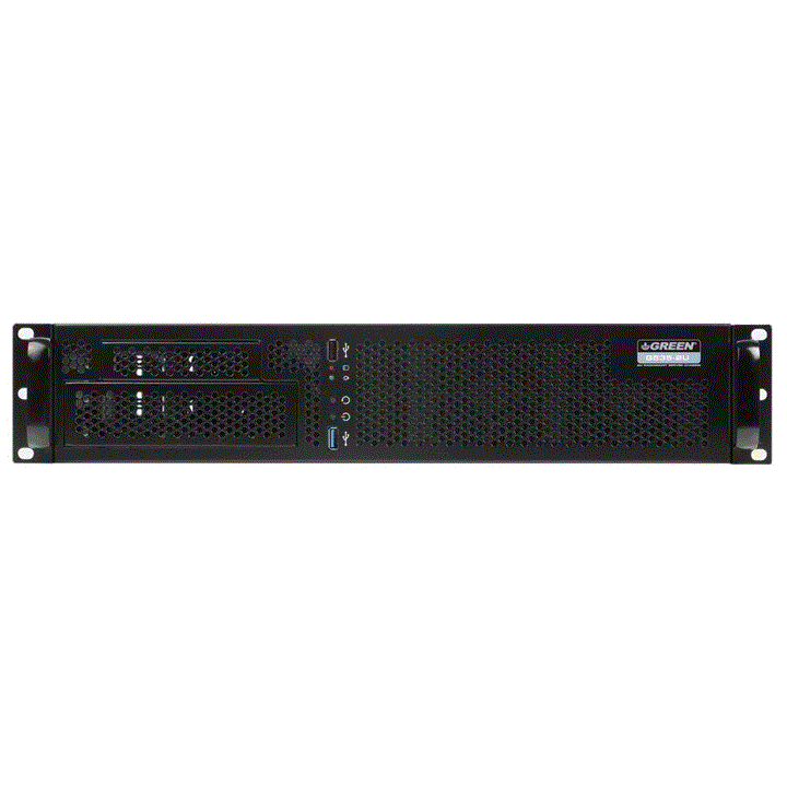 Green G535-2U Rackmount Server Case