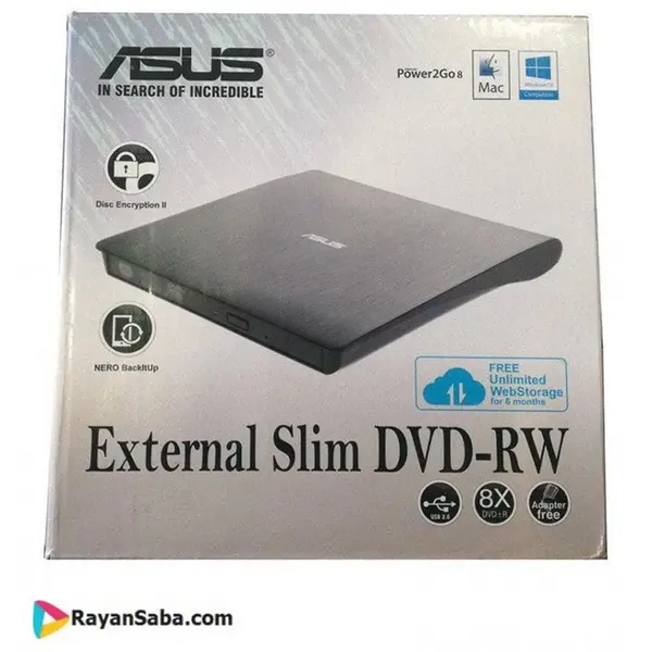 ASUS 8X External DVD-RW Drive