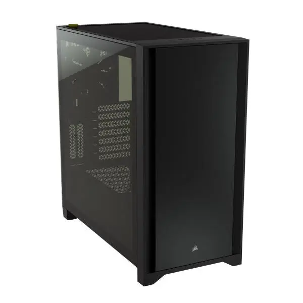 Corsair 4000D Tempered Glass Mid-Tower ATX Case – Black Corsair 4000D Tempered Glass Mid-Tower ATX Case – Black
