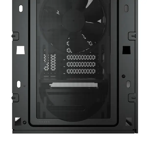 کیس Corsair 4000D Airflow - Black Corsair 4000D AIRFLOW Tempered Glass Mid-Tower ATX Case – Black