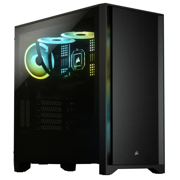 Corsair 4000D Tempered Glass Mid-Tower ATX Case – Black