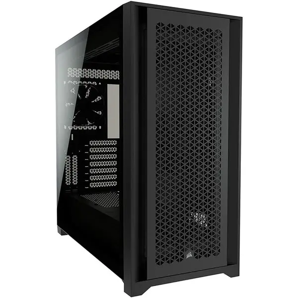 کیس Corsair 5000D AIRFLOW Tempered Glass Black Case: Corsair ICUE 5000D RGB Airflow