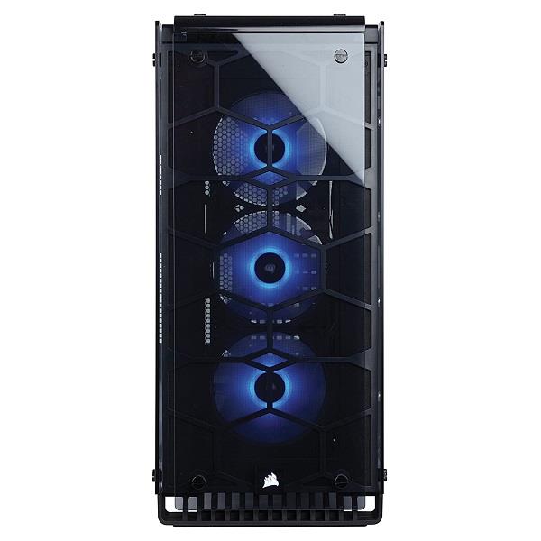 CORSAIR Crystal 570X RGB Tempered Glass Premium ATX Mid Tower Case – Black