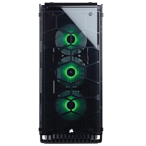 CORSAIR Crystal 570X RGB Tempered Glass Premium ATX Mid Tower Case – Black