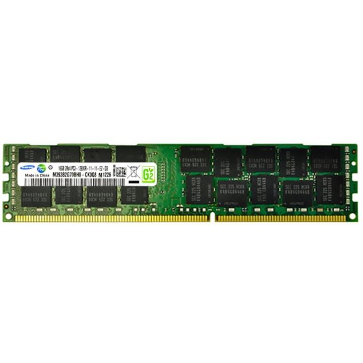 رم سرور ddr3 تک کاناله 12800 مگاهرتز سامسونگ مدل M393B2G70BH0 – CK ظرفیت 16 گیگابایت