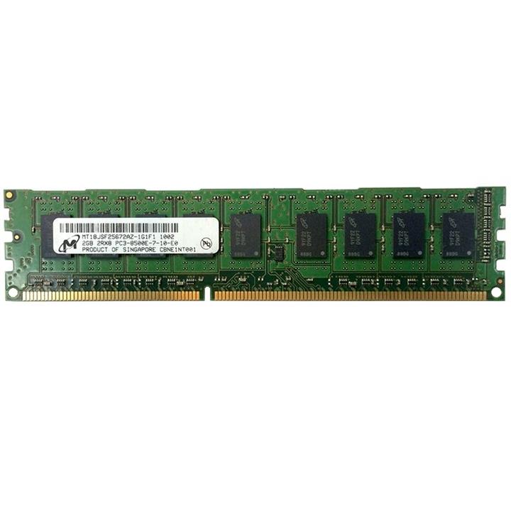 رم سرور DDR3 تک کاناله 1333 مگاهرتز CL9 میکرون مدل MT18JSF25672AZ-1G1F1 ظرفیت 2 گیگابایت