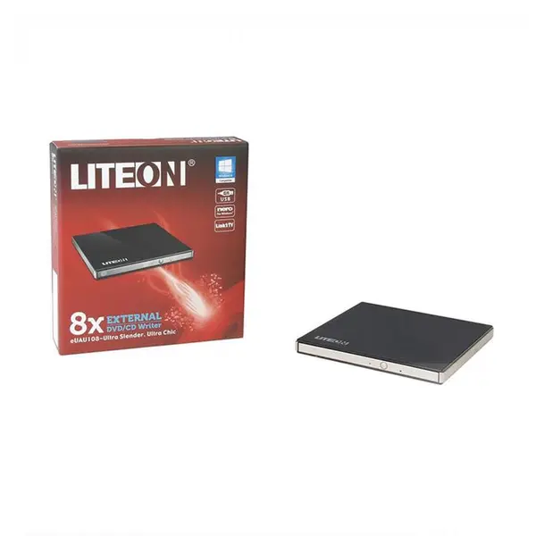 درایو DVD اکسترنال لایت آن مدل LITE-ON CD-DVD Writer eUAU108