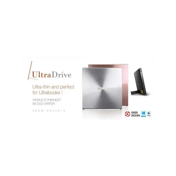 درایو DVD اکسترنال ایسوس مدل SDRW-08U5S-U ASUS SDRW-08U5S-U External DVD Drive