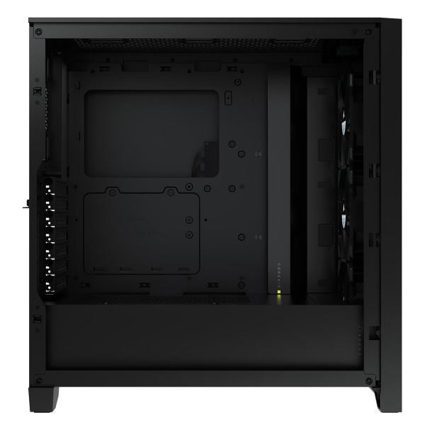 Corsair iCUE 4000X RGB Tempered Glass Mid-Tower ATX Case – Black