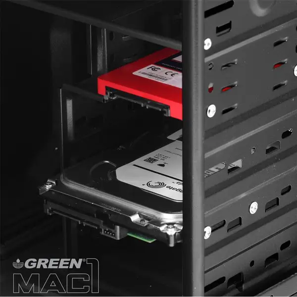 کیس کامپیوتر گرین مدل MAC-1 Green MAC-1 Case - 4