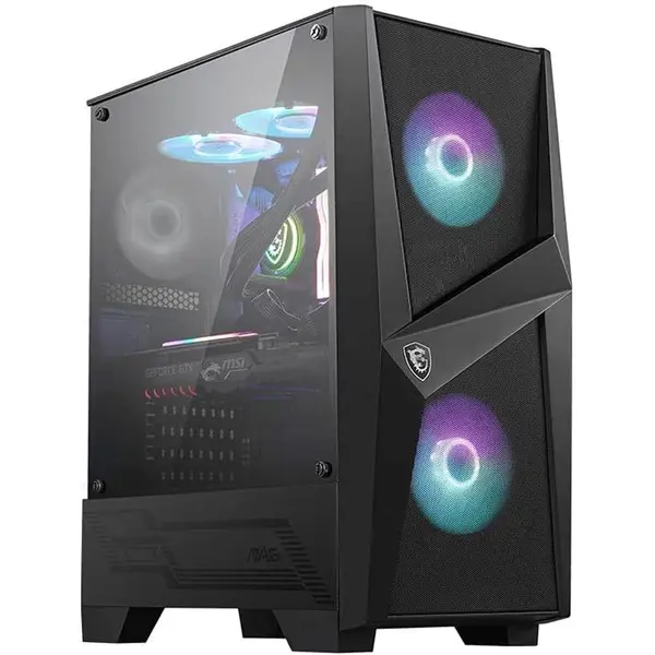 کیس کامپیوتر گیمینگ MSI مدل 100R RGB ATX Mid Tower