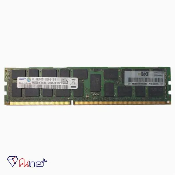 رم سرور اچ پی مدل PC3L-10600R 8GB HP 8G 10600 PC3 - 4