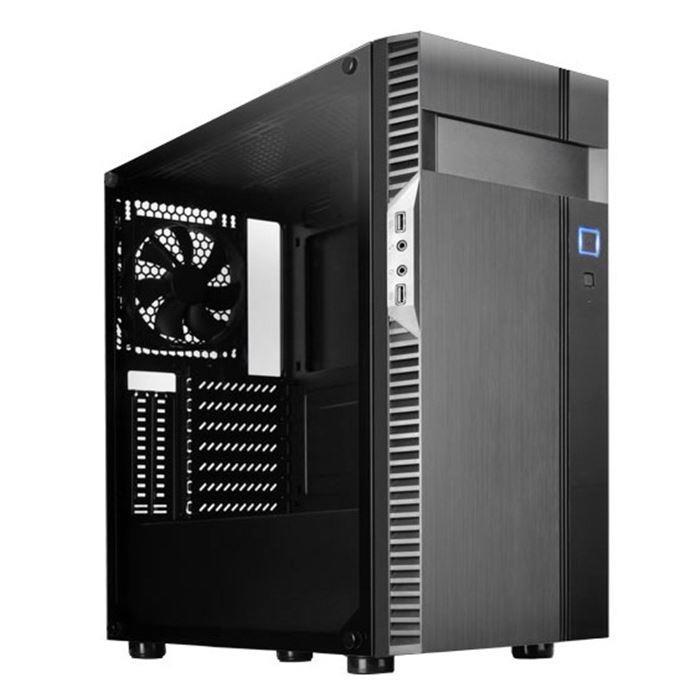 SilverStone SST-PS14B-EG Tempered Glass Mid Tower Case