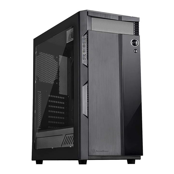 SilverStone SST-PS14B-EG Tempered Glass Mid Tower Case