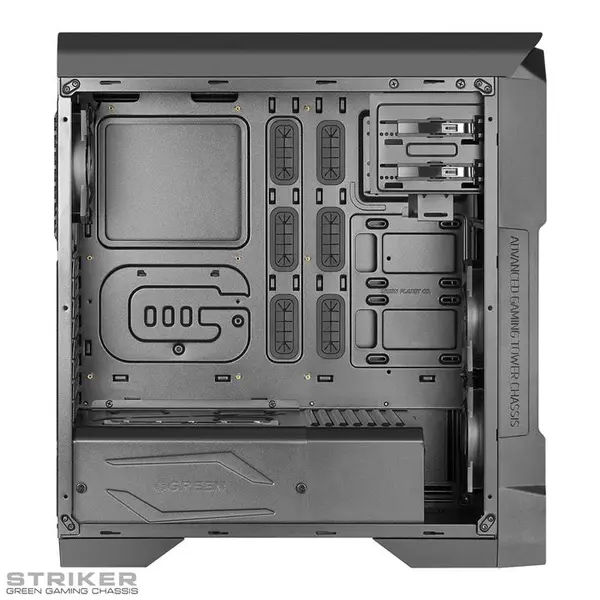 Green Striker Computer Case