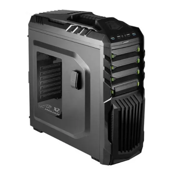 کیس کامپیوتر گرین مدل X2 Jaguar Version 2 Green X2 Jaguar Version 2 Computer Case - 2