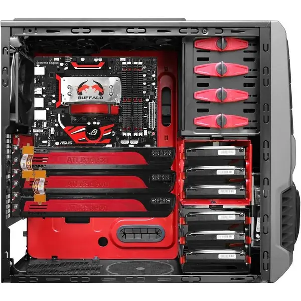 کیس کامپیوتر گرین مدل X5 فیوژن Green X5 Fusion Computer Case - 2