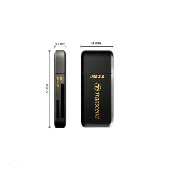 رم ریدر ترنسند یو اس بی 3 مدل RDF5 Transcend RDF5 USB 3.0 Card Reader