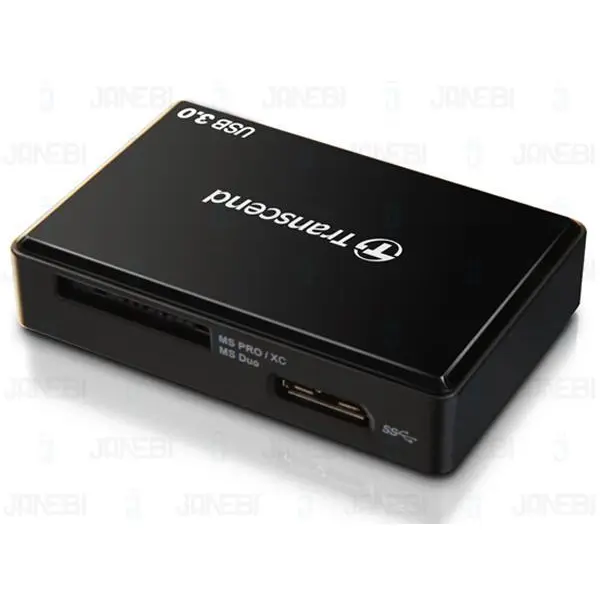 رم ریدر ترنسند یو اس بی 3 مدل RDF8 Transcend RDF8 USB 3.0 Card Reader