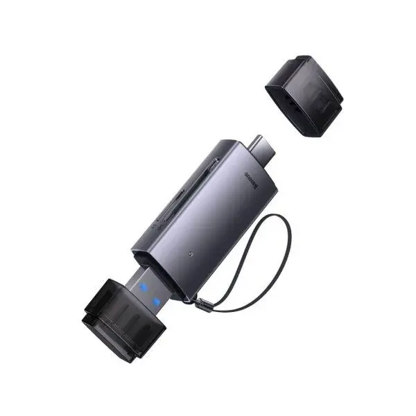 کارت خوان یواس بی به تایپ سی بیسوس Baseus Lite Series SD/TF Card Reader WKQX060113