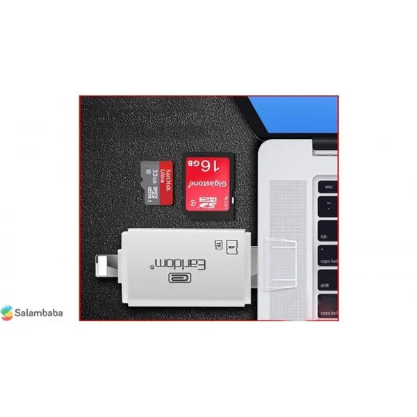 کارت خوان و OTG چند منظوره ارلدام Earldom ET-OT21 Multi Functional OTG And Card Reader