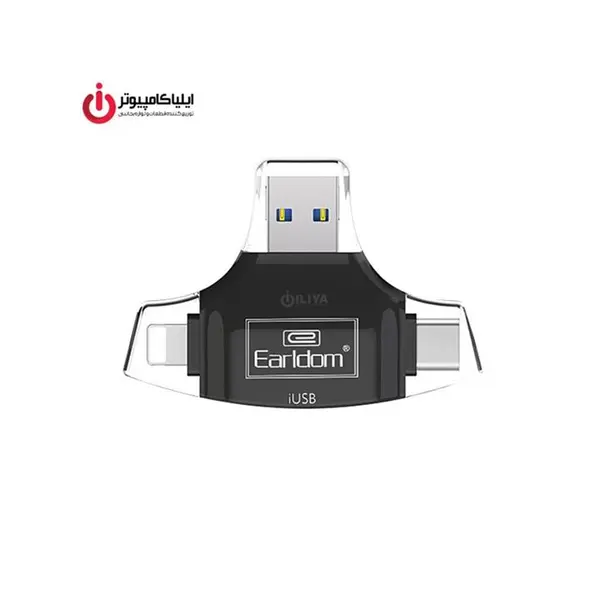 کارت خوان و OTG چند منظوره ارلدام مدل ET-OT31 Earldom ET-OT31 Multi Functional OTG And Card Reader - 5